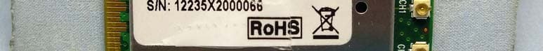 802.11a/b/g/n 3T3R Mini PCIe Module - FCC ID RYK-WPEA127NI - SparkLAN Communications, Inc. (5)