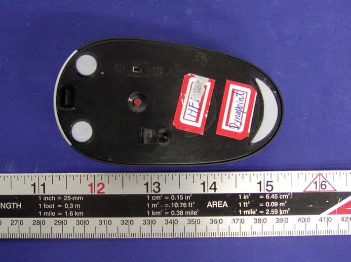RF optical mouse transmitter - FCC ID RYLHF5000 - DynaPoint (Dong Guan) Inc.