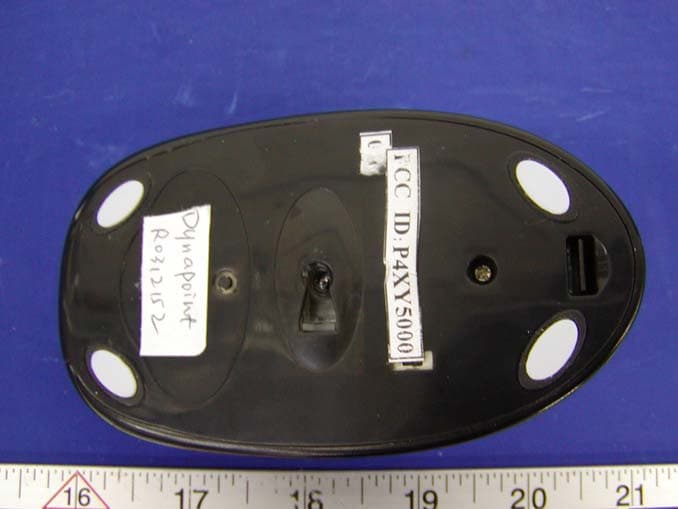 Wireless Mouse - FCC ID RYLY5000 - DynaPoint (Dong Guan) Inc.