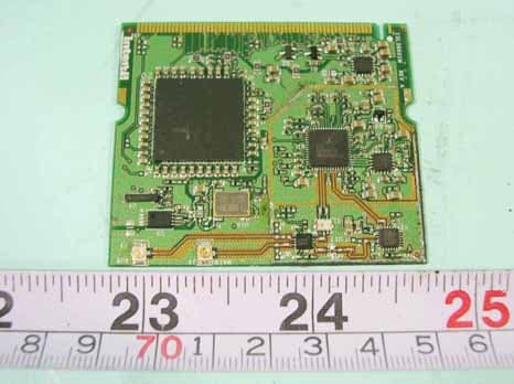 Wireless Mini PCI 11g Card - FCC ID RYU101MY - XAVi Technologies Corp.