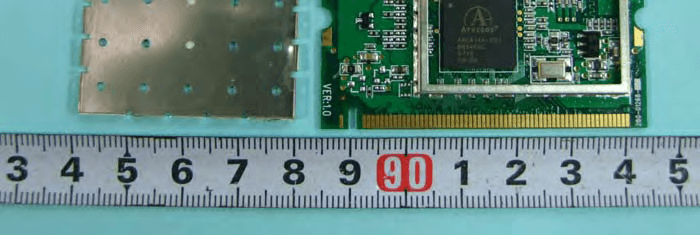 Wireless Mini PCI - FCC ID RYUXW201M - XAVi Technologies Corp. (5)
