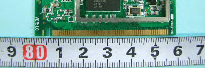 Wireless Mini PCI - FCC ID RYUXW201M - XAVi Technologies Corp. (4)