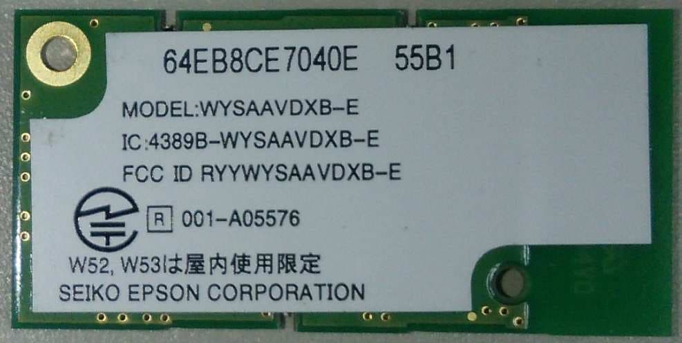Wireless Module - FCC ID RYYWYSAAVDXB-E - TAIYO YUDEN CO., LTD. (2)