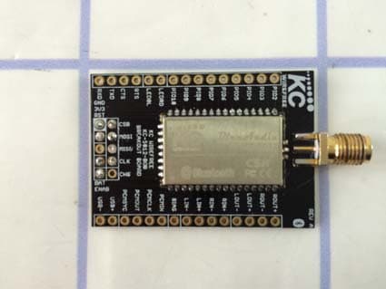 BTAUDIO - FCC ID S22-BTAUDIO - KC Wirefree Corporation