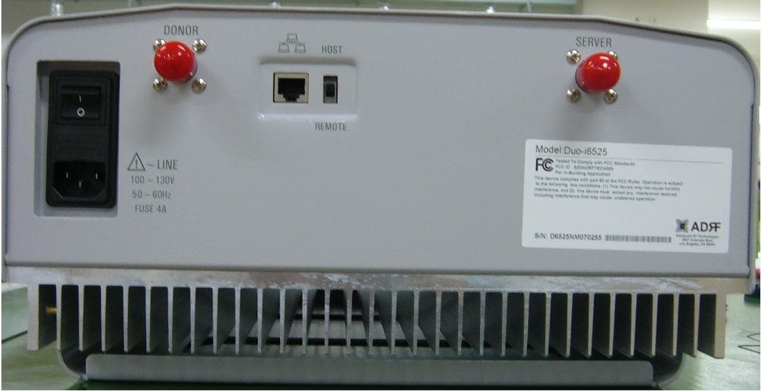 Duo-i6525 RF Repeater - FCC ID S2OADRFTECH005 - Advanced RF Technologies, Inc. (3)
