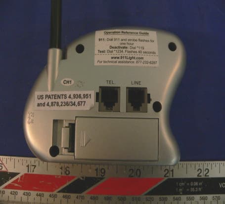 911-Light - FCC ID S2Q911 - Cape Fear Systems, LLC (1)