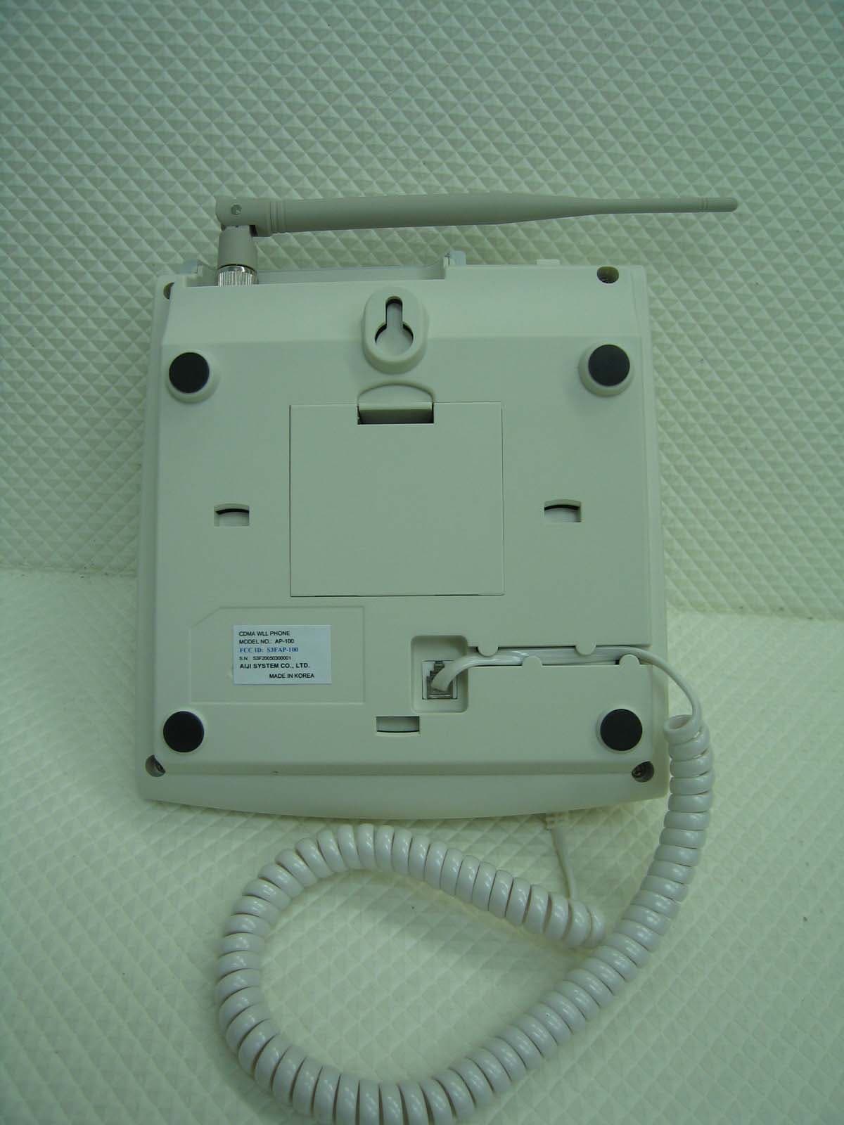 Fixed WLL Telephone (CDMA) - FCC ID S3FAP-100 - AIJI System Co., Ltd. (5)