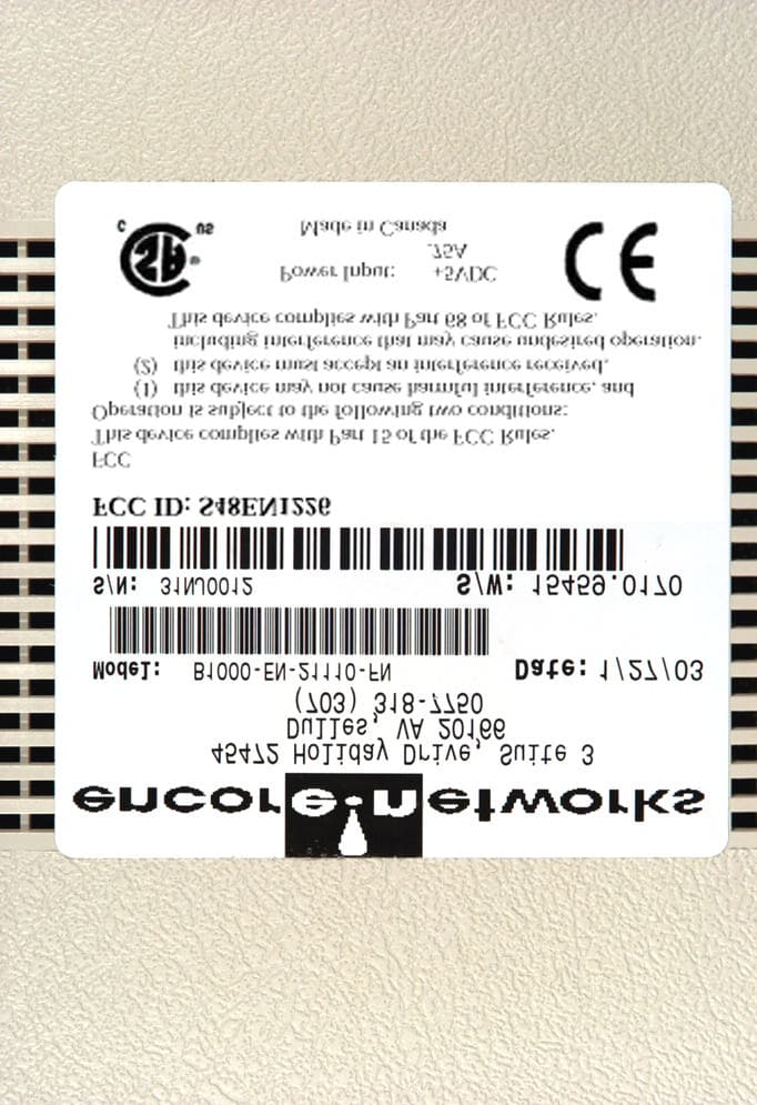 CDMA Wireless Modem - FCC ID S48EN1226 - Encore Networks, Inc.