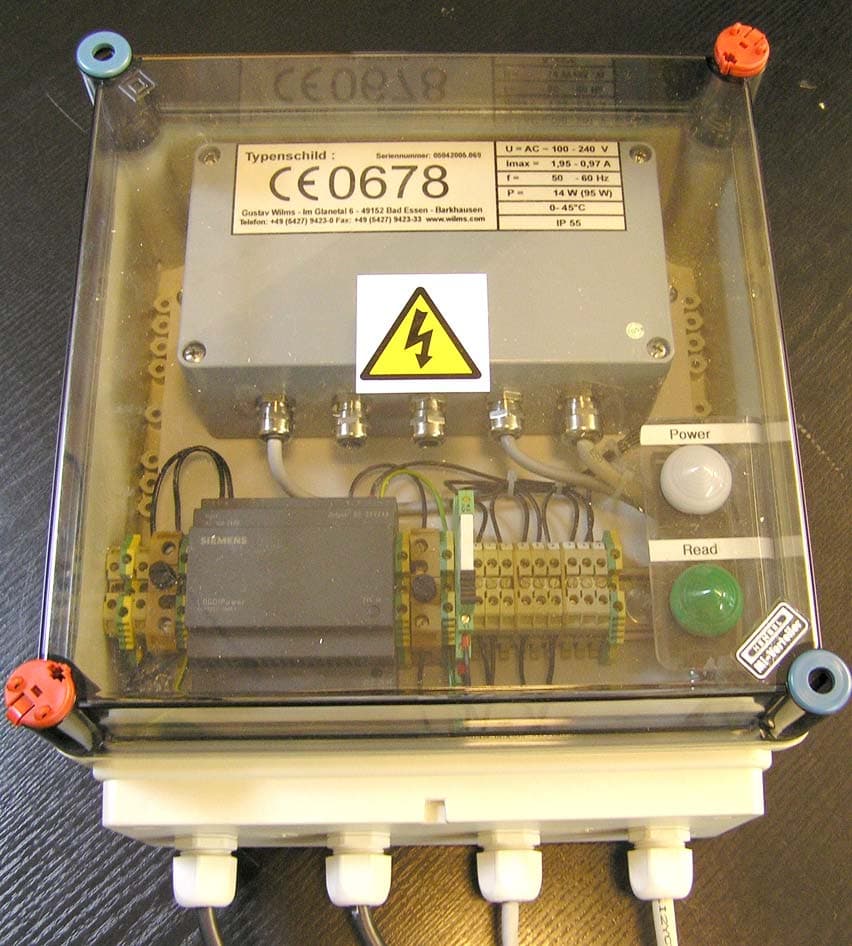 Mini Reader Transponder System, LID EUR 4100 - FCC ID S4FLIDEUR4100 - Gustav Wilms Spezialpaletten