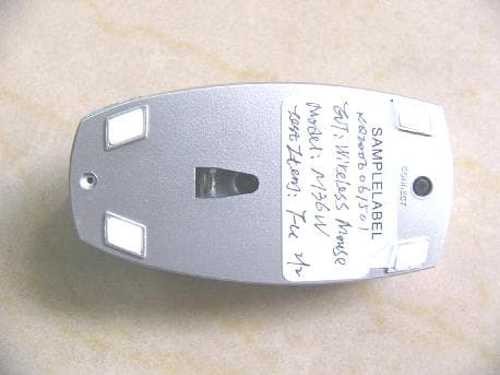 WIRELESS OPTICAL MOUSE - FCC ID S4SMICRONWL - NORTEK International (China) Ltd.