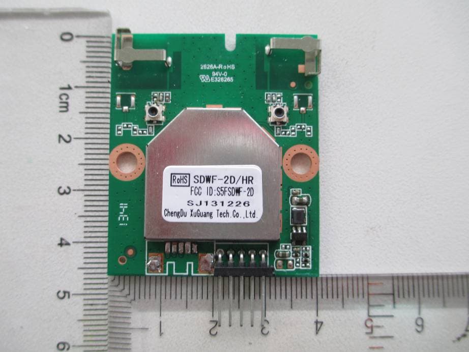 Wi-Fi Module - FCC ID S5FSDWF-2D - ChengDu XuGuang Tech Co., LTD (4)