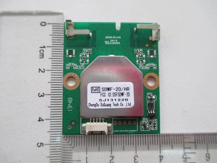 Wi-Fi Module - FCC ID S5FSDWF-2D - ChengDu XuGuang Tech Co., LTD (3)
