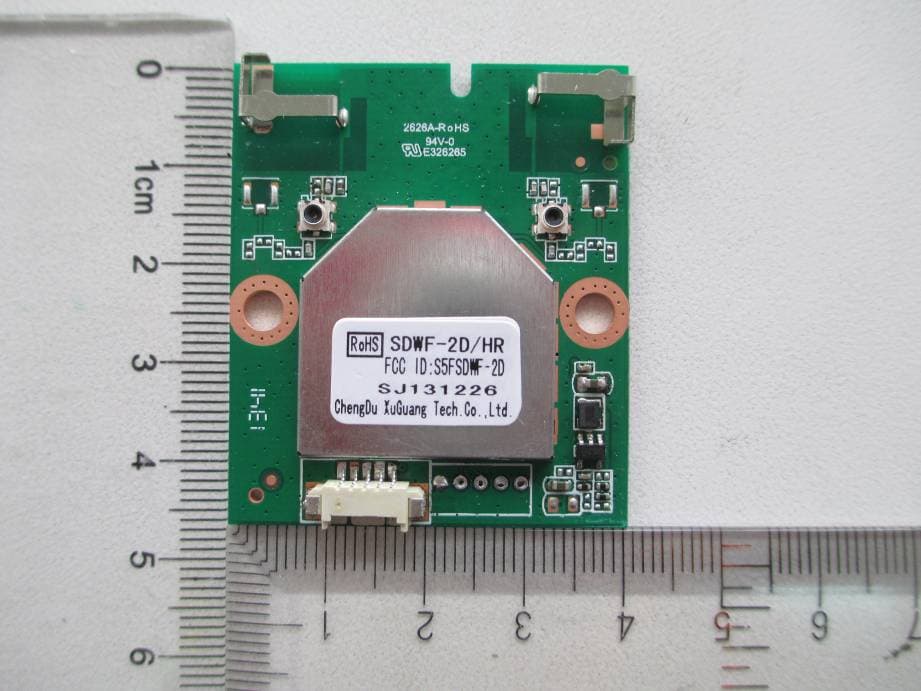 Wi-Fi Module - FCC ID S5FSDWF-2D - ChengDu XuGuang Tech Co., LTD
