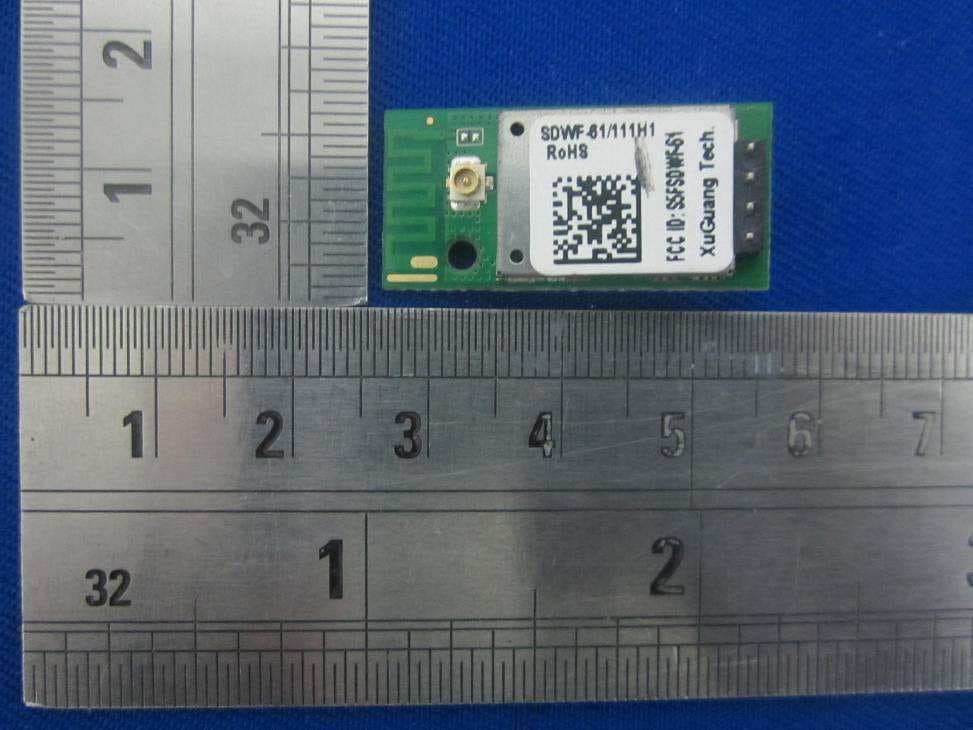 Wi-Fi Module - FCC ID S5FSDWF-61 - ChengDu XuGuang Tech Co., LTD (4)