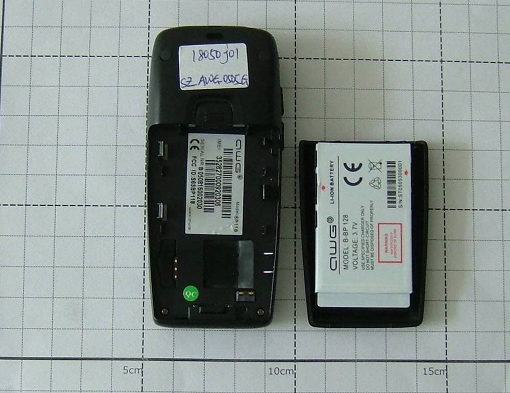 GSM 850/1900 Mobile Phone - FCC ID S63BP118 - Advanced Wireless Group Limited (1)