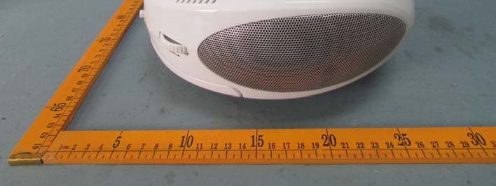 PORTABLE CD PLAYER WITH AM/FM RADIO - FCC ID S7GW-CD2083BT - DONG GUAN WANG NIU DUN WELLCOM ELECTRONICS FACTORY (2)