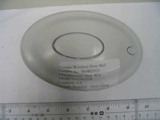 Wireless Door Chime Receiver - FCC ID S8ABCEBEE - Sure Win Technologies Ltd. (2)
