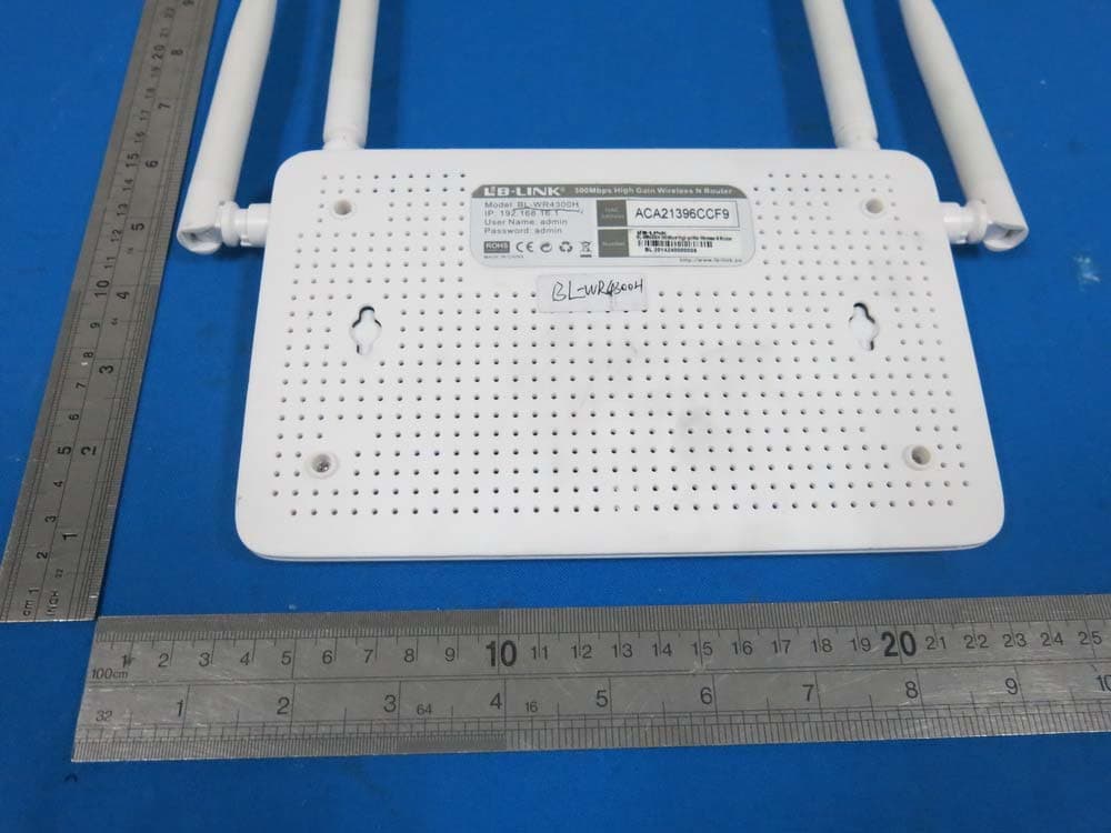 300Mbps High Gain Wireless N Router - FCC ID S8J-WR4300H - Shenzhen Bilian Electronic Co., Ltd.