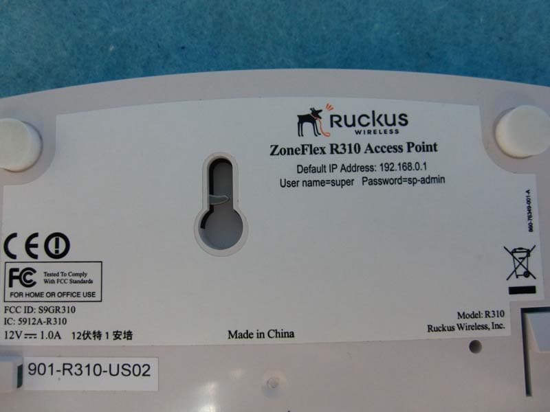 ZhoneFlex R310 Access Point - FCC ID S9GR310 - Ruckus Wireless, Inc. (3)