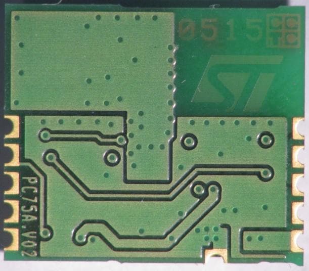 SPBTLE-RF Bluetooth Low Energy Module - FCC ID S9NSPBTLERF - ST Microelectronics S.R.L. (2)
