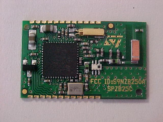 ZigBee Module - FCC ID S9NZB250A - ST Microelectronics S.R.L. (2)