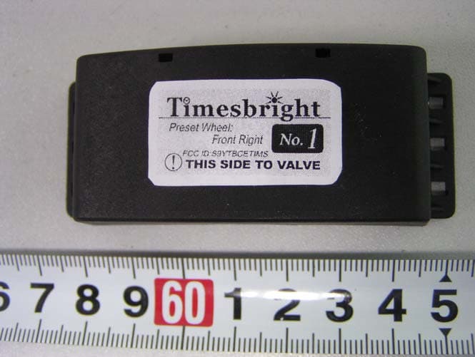 TPMS (Tire Pressue Monitoring System) - FCC ID S9YTBCETIMS - Beijing Timesbright Electronic Technology Co., Ltd. (2)