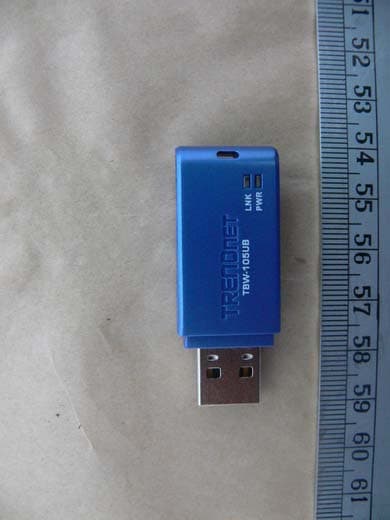 Bluetooth 2.0+EDR Class II USB 2.0 Adapter - FCC ID S9ZTBW105UB - TRENDNET, INC.