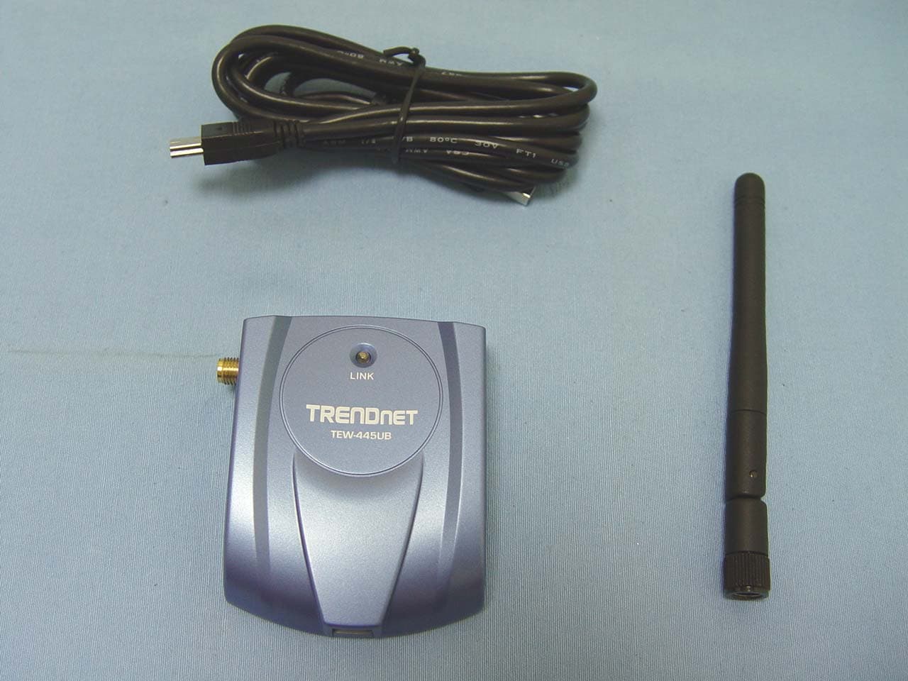 108Mbps 11g wireless USB2.0 Adaptor - FCC ID S9ZTEW445UB - TRENDNET, INC.