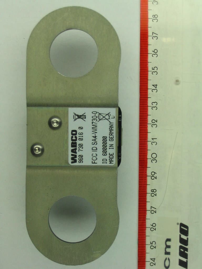 Integrated Vehicle Tire Monitoring Wheel Module - FCC ID SA4-WM730-0 - WABCO GmbH (2)