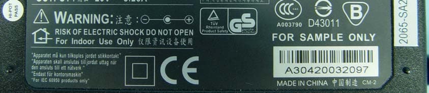 Notebook PC with Intel model WM3B2200BG WLAN card - FCC ID SAZ-2200BG255 - Uniwill Computer Corp.