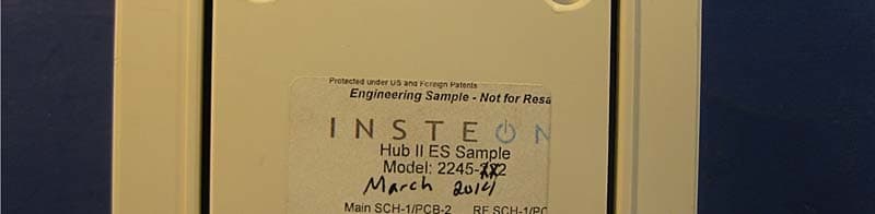 Advanced Home Automation Bridge Interface - FCC ID SBP22452 - Insteon Technologies, LLC