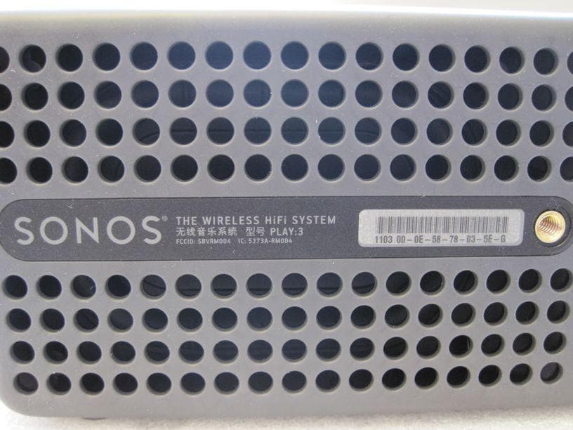 Sonos PLAY:3 - FCC ID SBVRM004 - Sonos, Inc. (2)