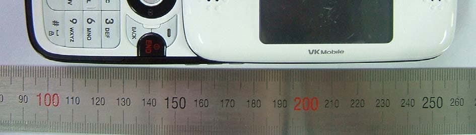 DUAL-BAND CDMA PHONE - FCC ID SBWVK650C - VK Corporation