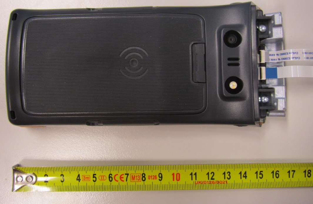 Nordic ID HH83, Handheld mobile computer for data collection. Model 837-2A - FCC ID SCC837 - Nordic ID Oy