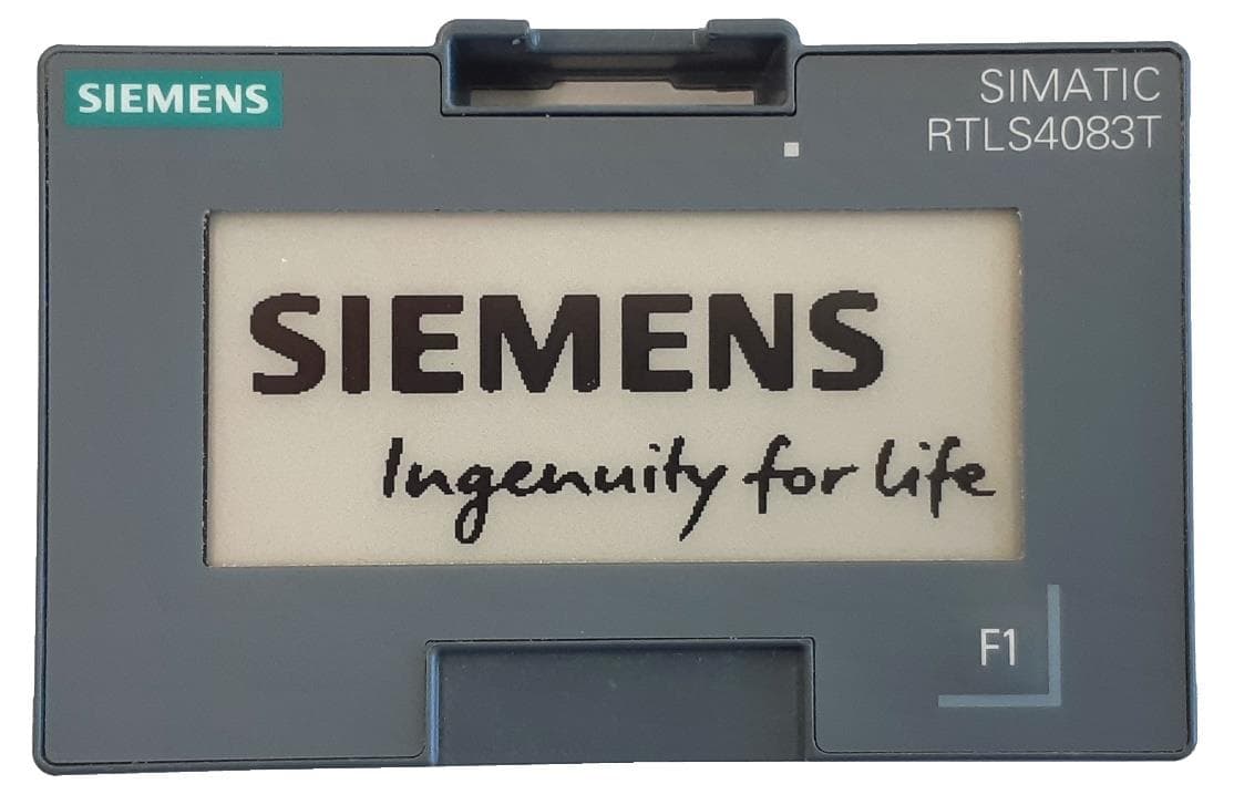 SIMATIC RTLS4083T - FCC ID SCF4083T01 - Siemens Aktiengesellschaft