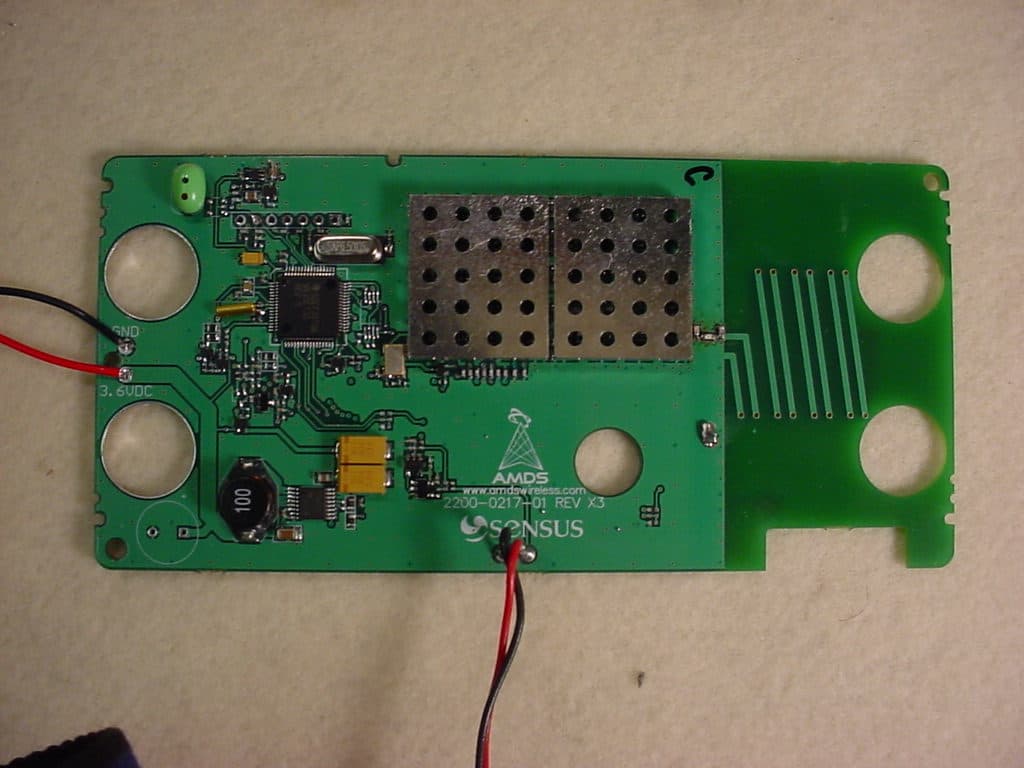 GAS METER DATA TRANSMITTER - FCC ID SDBGFL - Sensus Metering Systems Inc.