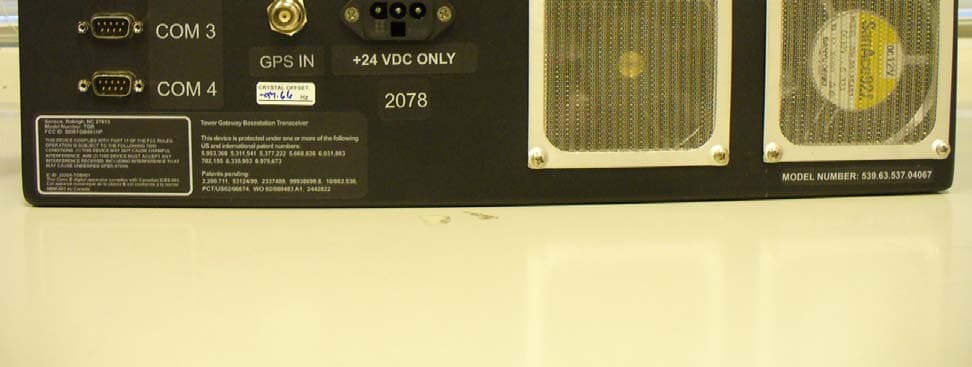 BASE STATION TRANSCEIVER - FCC ID SDBTGB20 - Sensus Metering Systems Inc.