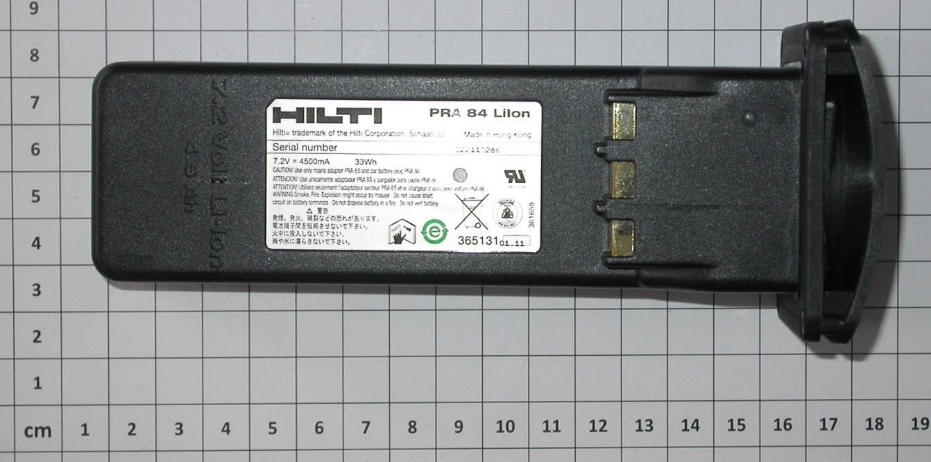 Rotating Laser - FCC ID SDL-PR3XR02 - Hilti Corporation