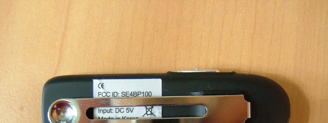BLUETOOTH PERSONAL AUDIO LINK - FCC ID SE4BP100 - INSUNG Electronics Co., Ltd. (5)