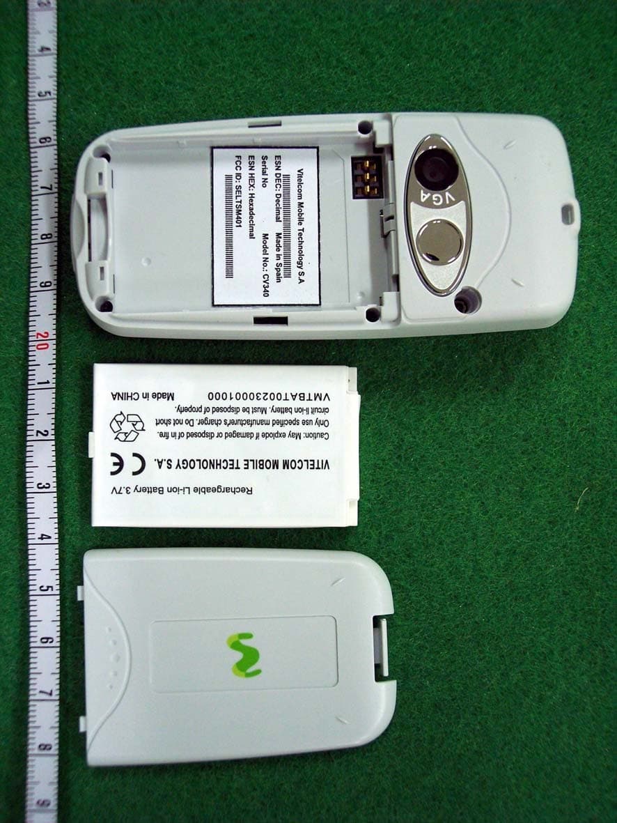 SINGLE BAND CDMA MOBILE PHONE - FCC ID SELTSM401 - Vitelcom Mobile Technology USA, Inc. (3)