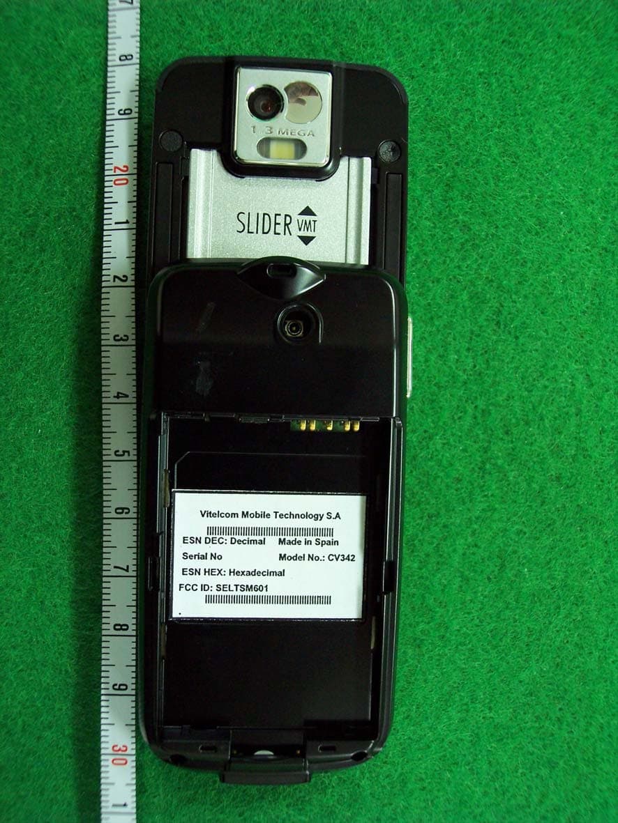 Single Band CDMA Mobile Phone - FCC ID SELTSM601 - Vitelcom Mobile Technology USA, Inc. (3)
