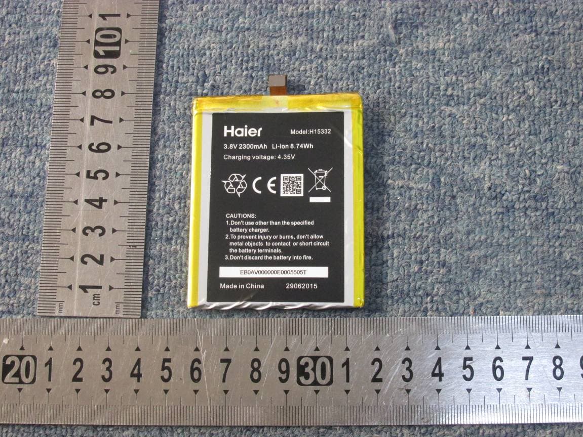 Smart phone - FCC ID SG720151015I70 - Haier Telecom (Qingdao) Co., Ltd.