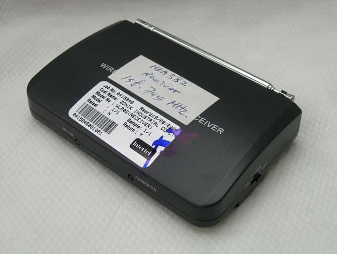 Receiver for Wireless Microphone - FCC ID SGDWLR02 - Zonik Industrial Co. Ltd. (3)