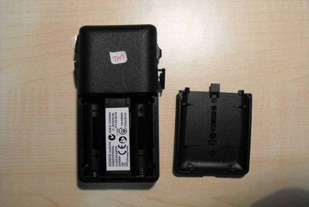 easyPocket remote control 3.28 MHz - FCC ID SGI-WL700 - Sivantos GmbH (3)