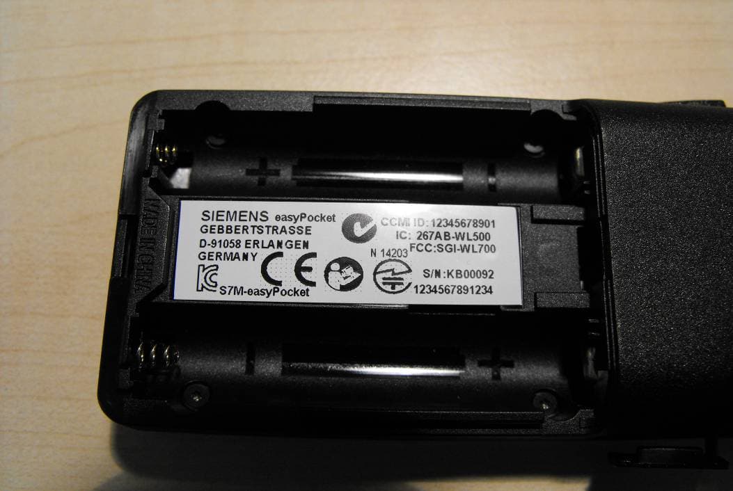 easyPocket remote control 3.28 MHz - FCC ID SGI-WL700 - Sivantos GmbH (2)