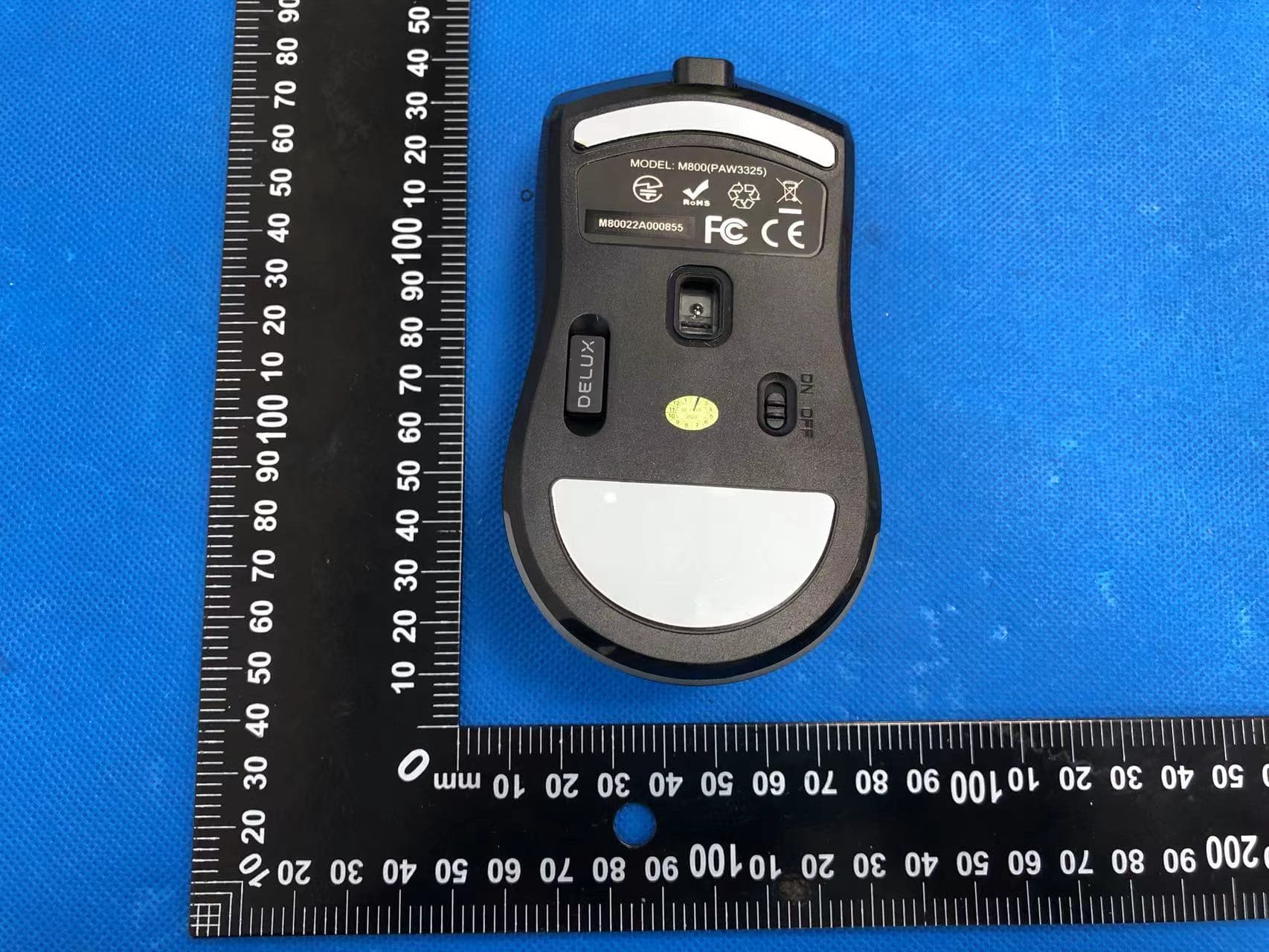 Wireless mouse - FCC ID SGP-M800DB - Shenzhen Delux Industry Co., Ltd.