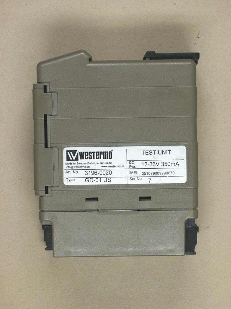 Industrial GSM/GPRS modem - FCC ID SHHGD01US - Westermo Teleindustri AB