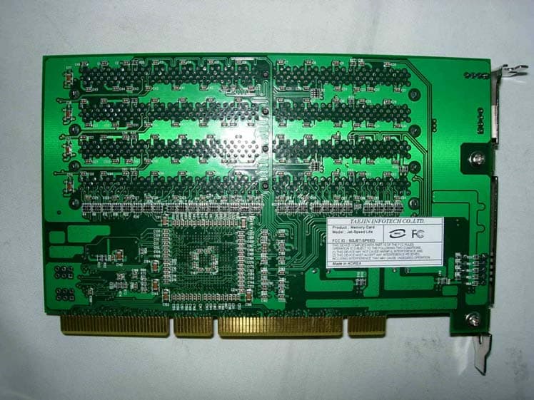 MEMORY CARD - FCC ID SI3JET-SPEED - Taejin Infotech Co., Ltd.