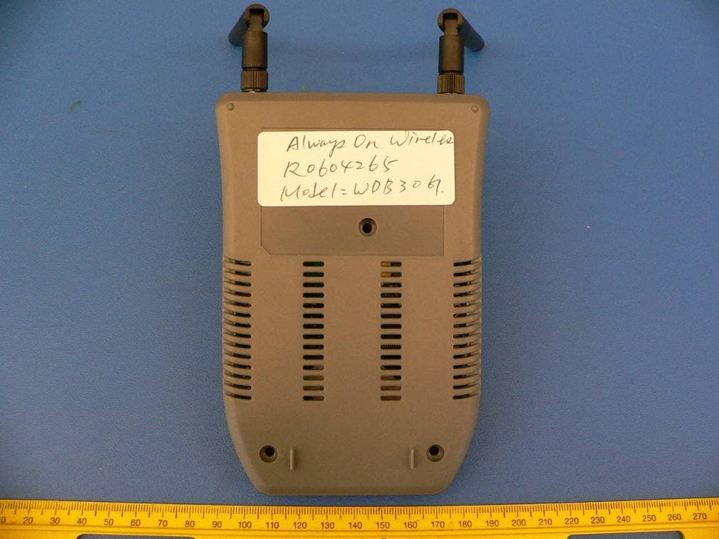 802.11 b/g Bridge with VOIP - FCC ID SINWDB30G - Always On Wireless, Inc. (2)