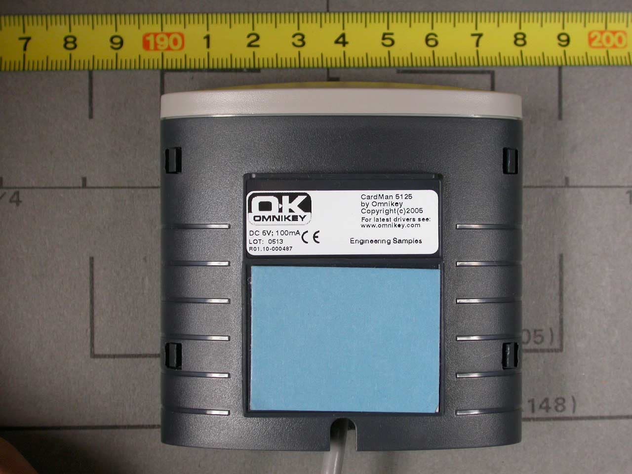 Inductive TAG-Reader - FCC ID SIYCM5125 - OMNIKEY GmbH